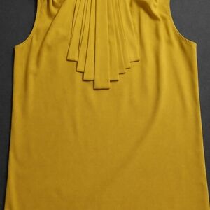 Apostrophe Mustard Yellow Blouse